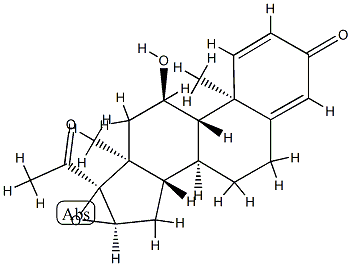 脱氢霉菌 结构式