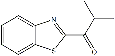 1-Propanone,1-(2-benzothiazolyl)-2-methyl-(9CI) 结构式