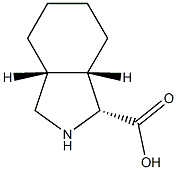 1H-Isoindole-1-carboxylicacid,octahydro-,(1-alpha-,3a-bta-,7a-bta-)-(9CI) 结构式