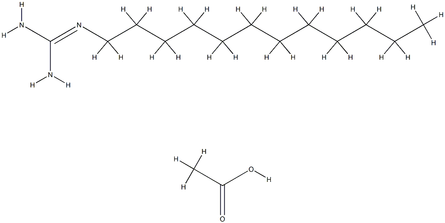 Dodine, mixture with glyodin 结构式