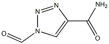 1H-1,2,3-Triazole-4-carboxamide,1-formyl-(9CI) 结构式