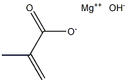 hydroxy(methacrylato-O)magnesium 结构式