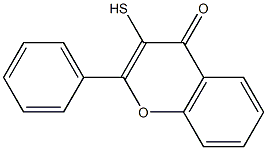 4H-1-Benzopyran-4-one,3-mercapto-2-phenyl-(9CI) 结构式