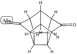 1,5,2,4-Ethanediylidenecyclopenta(cd)pentalene-3,6(1H,4H)-dione, hexah ydro- 结构式