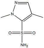 1,4-二甲基1H吡唑-5-磺酰胺 结构式