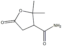 Succinamic acid, 3-(1-hydroxy-1-methylethyl)-, gamma-lactone (6CI) 结构式