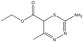 6H-1,3,4-Thiadiazine-6-carboxylicacid,2-amino-5-methyl-,ethylester(6CI,9CI) 结构式