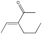 2-Hexanone, 3-ethylidene- (6CI,9CI) 结构式
