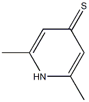 4(1H)-Pyridinethione,2,6-dimethyl-(6CI,9CI) 结构式