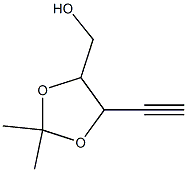 Pent-1-ynitol,  1,2-dideoxy-3,4-O-(1-methylethylidene)-  (9CI) 结构式