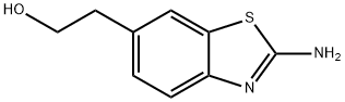 6-Benzothiazoleethanol,2-amino-(6CI) 结构式