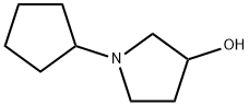 3-Pyrrolidinol,1-cyclopentyl-(6CI) 结构式