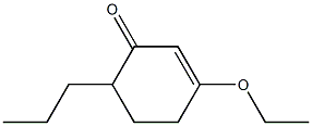 2-Cyclohexen-1-one,3-ethoxy-6-propyl-(9CI) 结构式