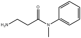 3-amino-N-methyl-N-phenylpropanamide 结构式
