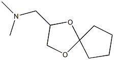 1,4-Dioxaspiro[4.4]nonane-2-methylamine,N,N-dimethyl-(6CI) 结构式