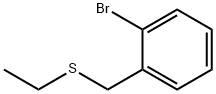 2-(S-乙硫基甲基)-1-溴苯 结构式