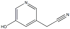 2-(5-羟基吡啶-3-基)乙腈 结构式