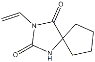 1,3-Diazaspiro[4.4]nonane-2,4-dione,3-vinyl-(6CI) 结构式