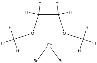 溴化铁（II），二甲氧基乙烷混合物 结构式