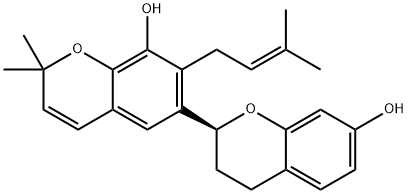 小构树醇 B 结构式