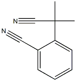 2-(2-氰基丙烷-2-基)苯甲腈 结构式