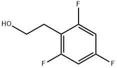 2-(2,4,6-TRIFLUOROPHENYL)ETHANOL 结构式