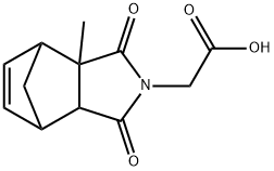 2-(3A-methyl-1,3-dioxo-1,3,3a,4,7,7a-hexahydro-2H-4,7-methanoisoindol-2-yl)aceticacid