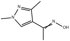 Ethanone,  1-(1,3-dimethyl-1H-pyrazol-4-yl)-,  oxime 结构式