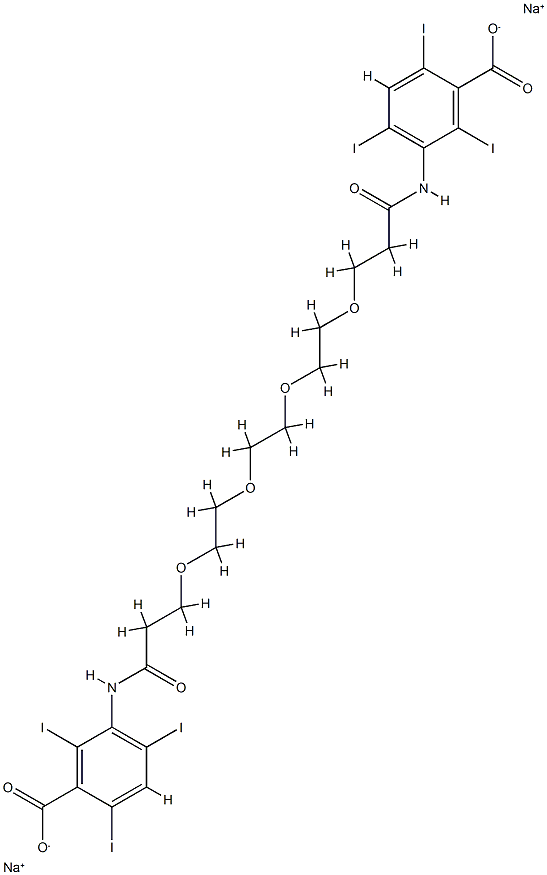 iodoxamic acid sodium salt 结构式