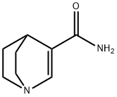 1-Azabicyclo[2.2.2]oct-2-ene-3-carboxamide(6CI,9CI) 结构式