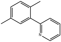 Pyridine, 2-(2,5-dimethylphenyl)- 结构式