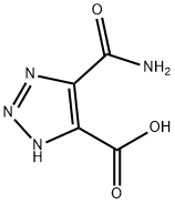 v-Triazole-4-carboxylic acid, 5-carbamoyl- (6CI) 结构式