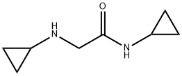 N-cyclopropyl-2-(cyclopropylamino)acetamide 结构式