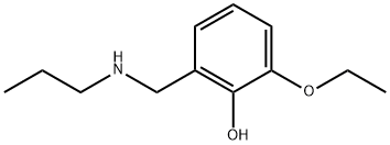 2-ethoxy-6-[(propylamino)methyl]phenol 结构式