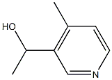 1-(4-甲基吡啶-3-基)乙烷-1-醇 结构式