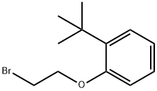 1-(2-bromoethoxy)-2-tert-butylbenzene 结构式