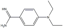 4-(diethylamino)benzamidine 结构式