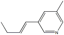 3-Picoline,5-(1-butenyl)-(6CI) 结构式