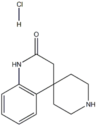 spiro[piperidine-4,4'(1'H)-quinolin]-2'(3'H)-one,hydrochloride 结构式
