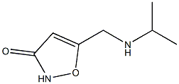 3(2H)-Isoxazolone,5-[[(1-methylethyl)amino]methyl]-(9CI) 结构式