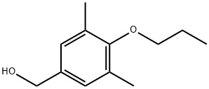 (3,5-dimethyl-4-propoxyphenyl)methanol 结构式