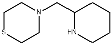 4-(piperidin-2-ylmethyl)thiomorpholine 结构式