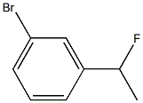 1-Bromo-3-(1-fluoro-ethyl)-benzene
 结构式
