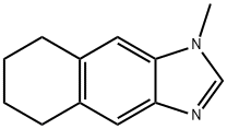 1H-Naphth[2,3-d]imidazole,5,6,7,8-tetrahydro-1-methyl-(6CI) 结构式