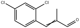 2-Propenal, 3-(2,4-dichlorophenyl)-2-Methyl- 结构式