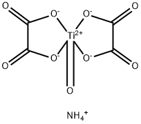 DIAMMONIUM DIOXALATO(OXO)TITANATE 结构式