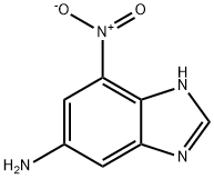 1H-Benzimidazol-5-amine,7-nitro-(9CI) 结构式