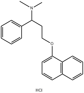 混旋达泊西汀盐酸盐 结构式