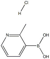 2-甲基吡啶-3-硼酸盐酸盐 结构式