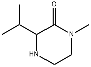 3-isopropyl-1-methylpiperazin-2-one(SALTDATA: HCl) 结构式